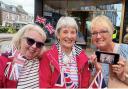Kelso women Pat Straw and Ruth McGrath and Galashiels woman Dorothy Howden