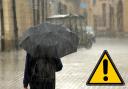 Yellow warning for rain added to warning for strong winds. Photo: Archive