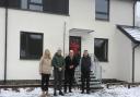 SBHA welcome tenants to new cottage flats at Glensax Place in Peebles