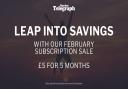 Border Telegraph readers can subscribe for just £5 for 5 months in this flash sale