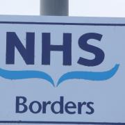 NHS Borders sign