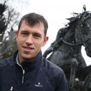 Olympic showjumper Scott Brash returned to Peebles in 2016 to unveil a life-size sculpture of himself. Photo: Helen Barrington