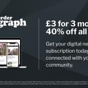 Border Telegraph readers can subscribe for just £3 for 3 months in this flash sale