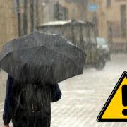WARNING: The Met Office has updated yellow weather warning