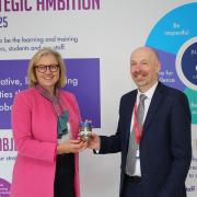 Borders College welcomes Rachael Hamilton MSP to Hawick campus