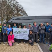 Ten police officers from the Borders will spend the next 24 hours taking on the National Three Peaks Challenge for local charity Nurture the Borders