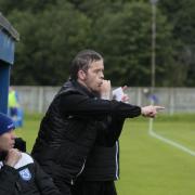 Ian Fergus and David Bingham are delighted with Selkirk's home draw