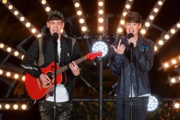 Max and Harley were asked to perform a second song at the first round, bringing the energy with a rendition of the Jonas Brothers' hit, 'Sucker'.