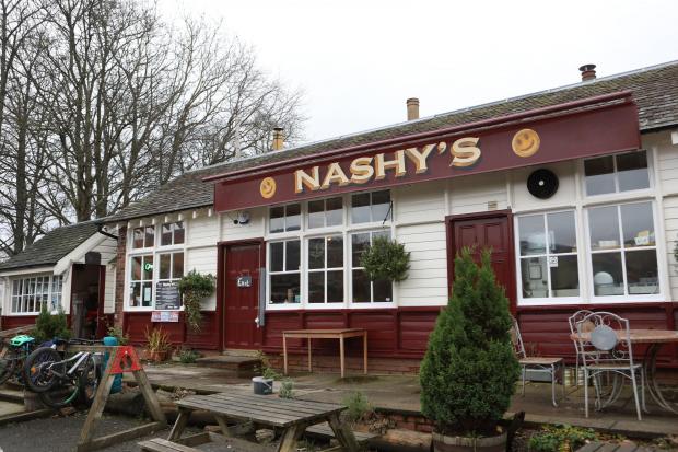 Border Telegraph: Nashy's Coffee House is battling to stay afloat. Photo: Helen Barrington