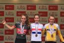 Emily and Christina made it a one-two for Peebles Cycling Club