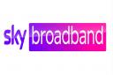 Sky broadband logo. Credit: Sky
