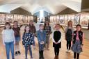 Pupils of Stardust Performance Arts at the Great Tapestry of Scotland. Photo: Fiona Henderson School of Dance