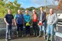 Gala Waterways Group volunteers at Buckholmside