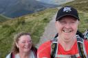 Joanne Hyslop and her husband Paul on their Ben Nevis climb.