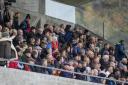 Fans return to Netherdale stand last week for visit of  Rangers B