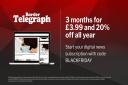 Black Friday offer: Save £££s on Border Telegraph website subscription!