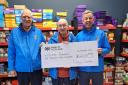 Representatives of Selkirk Rotary handing over a cheque to Selkirk Foodbank. Photo: Rotary Selkirk