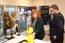 Borders College recently welcomed South of Scotland MSP Emma Harper to its Hawick campus Photo Borders College