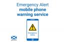 New Emergency Alert mobile phone warning service is being trialled in Scotland