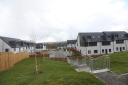 Houses on the new development. Photo: Eildon Housing