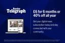 Border Telegraph readers can subscribe for just £6 for 6 months in this flash sale