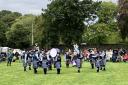 A snap from a previous Peebles Highland Games
