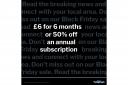 Readers can subscribe for just £6 for 6 months in this Black Friday sale