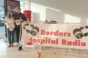 Tesco shoppers in Galashiels entertained by Borders Hospital Radio Service today