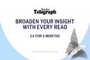Border Telegraph readers can subscribe for just £4 for 4 months in this flash sale