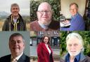 This year's candidates for the Leaderdale and Melrose ward