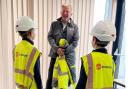 Property developer visits Lauder Primary School to discuss construction site safety