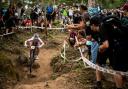 Team GB’s Evie Richards provides a taste of elite mountain bike cross-country racing. Photo: UCI