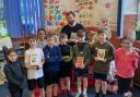 Delights’workshop led by top author Daniel Gray at Burgh Primary School