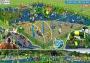 An artist's impression of the new Allerley Well Play Park in Jedburgh. Photo: SBC