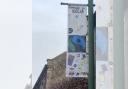 One of the Fairtrade Town banners in Biggar