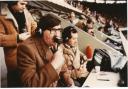 Bill McLaren in action in the commentary box