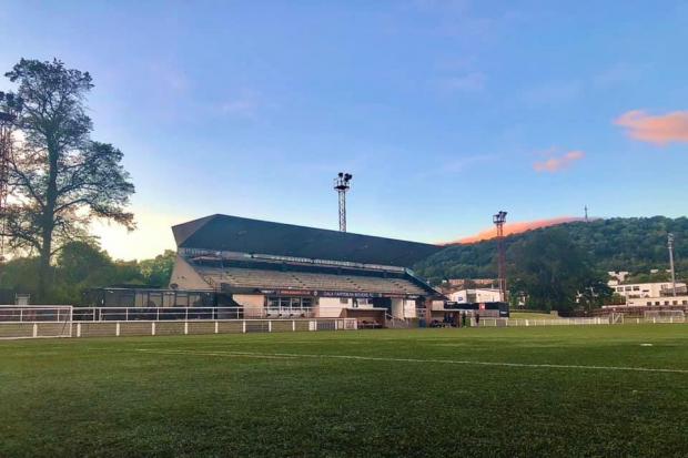 Netherdale Stadium home of Gala Fairydean Rovers