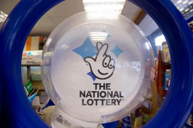The National Lottery. Credit; PA
