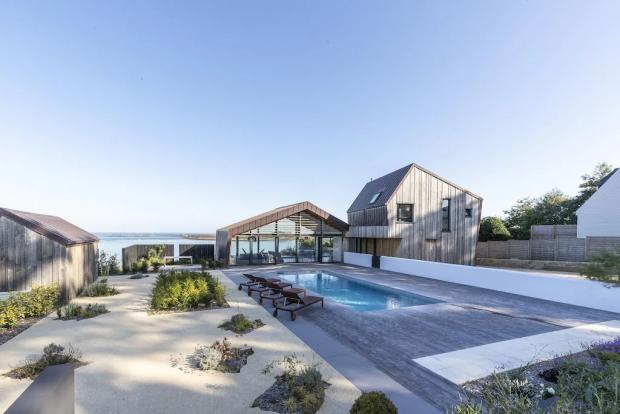 Border Telegraph: Modern villa with stunning sea views, swimming pool, Jaccuzi - Brittany, France. Credit: Vrbo