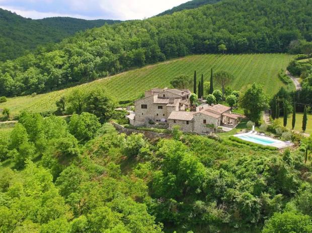 Border Telegraph: Villa San Piero: Perfect Vacation in Chianti with Pool, Panorama, Privacy - Tuscany, France. Credit: Vrbo