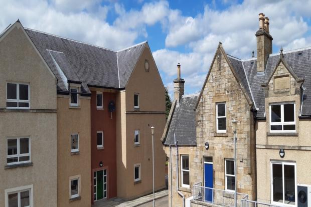 Elm Court in Hawick has undergone a complete transformation