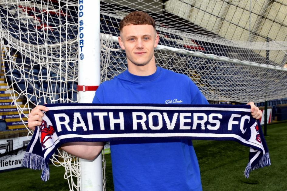 Jack Hamilton ‘delighted’ to sign for Raith Rovers