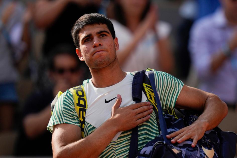 French Open day 13: Djokovic reaches final as Alcaraz struggles with cramp
