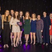 Scotland Women's Cricket (Wildcats) team won Team of the Year at the 2021 Scottish Women in Sport Awards. Charis Scott (third from right) of Galashiels first joined the Wildcats in 2019. Photo: Geogg Holmes