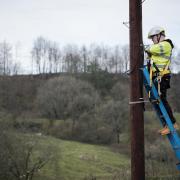 The Borders is one of the worst places for slow broadband in the UK, new figures show. 