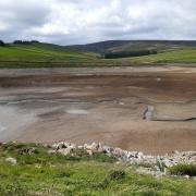 Stantling Craig Reservoir has been drained as part of a SEPA project. Photo: Scottish Water