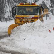 An SBC lorry clearing snow back in 2010. Photo: SBC