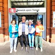 Berwick Ticket Office campaigners