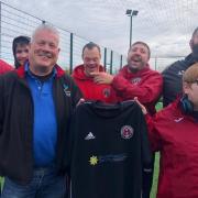 Bruce Robertson with the GFR Para Squad