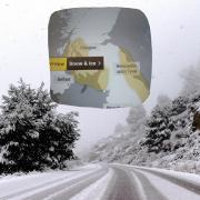 Another yellow weather warning for snow and ice in parts of Borders tonight